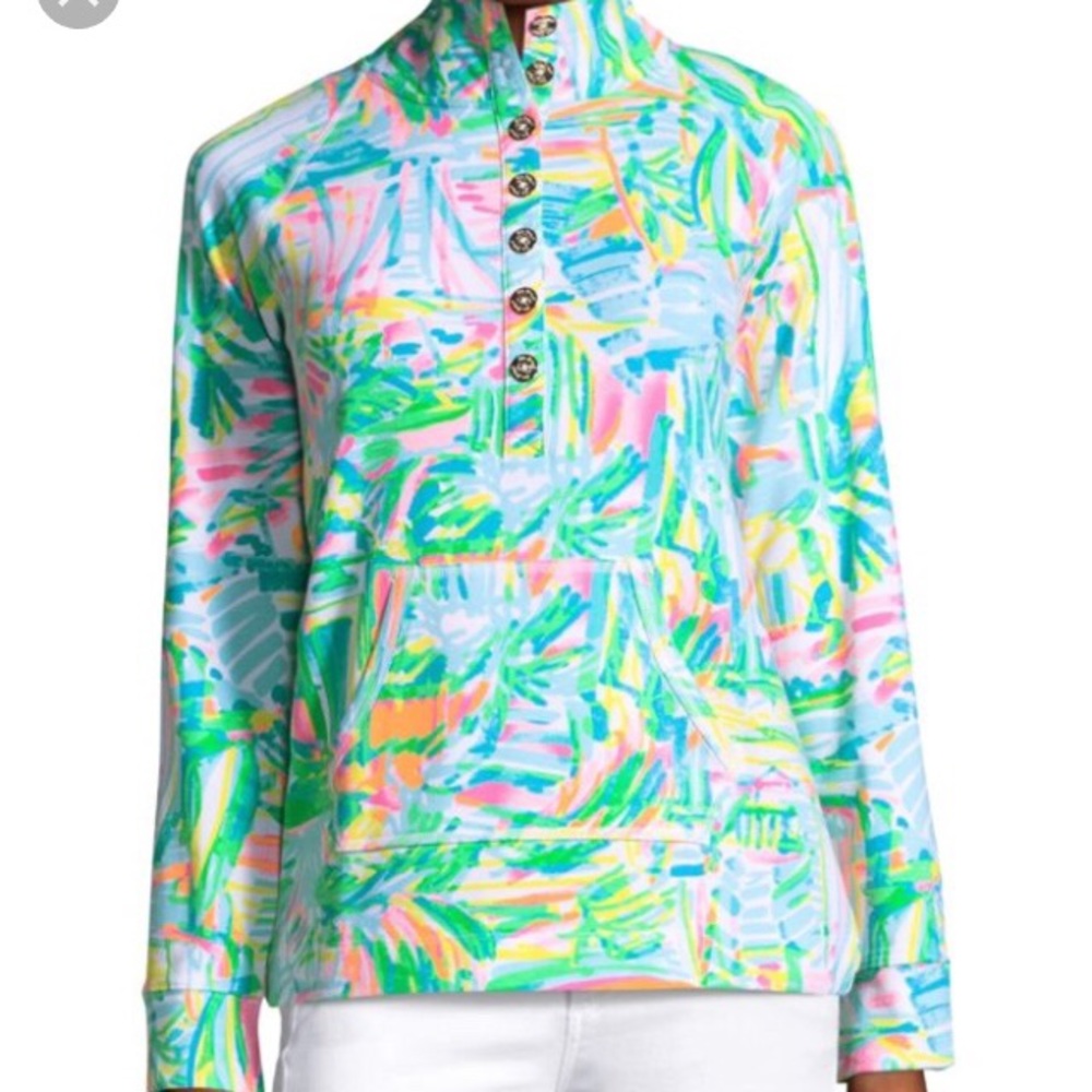 NWOT Lily Pulitzer Sea Salt Sun pullover